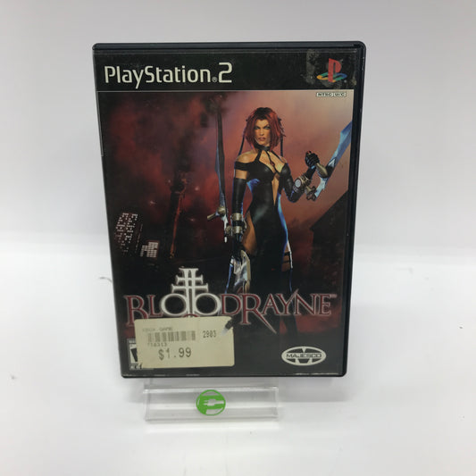 Bloodrayne 2 (Sony PlayStation 2 PS2, 2004) Complete in Box w Manual CIB