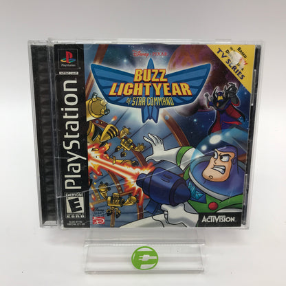Buzz Lightyear of Star Command (Sony PlayStation 1 PS1, 2000) CIB w Reg Card
