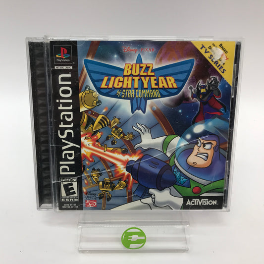 Buzz Lightyear of Star Command (Sony PlayStation 1 PS1, 2000) CIB w Reg Card