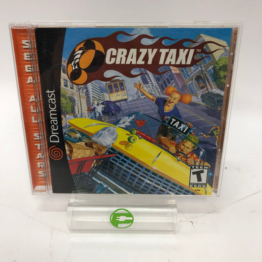 Crazy Taxi (Sega Dreamcast, 2000) Complete in Original Box w/ Manual, CIB