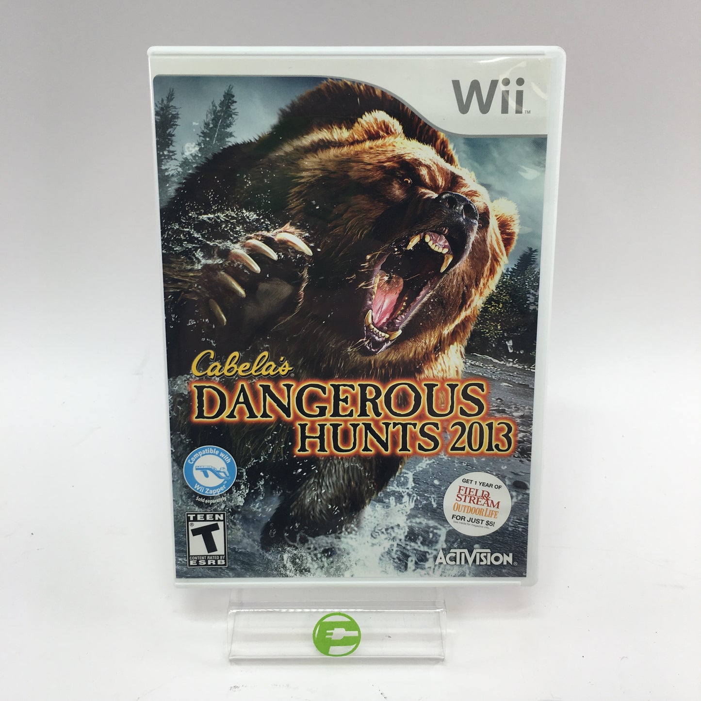 Cabela's Shotgun Controller for Wii Systems w 2 CIB Games