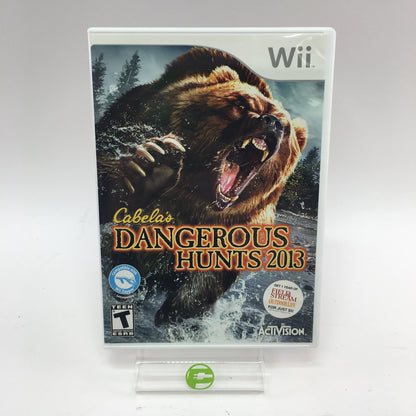 Cabela's Shotgun Controller for Wii Systems w 2 CIB Games