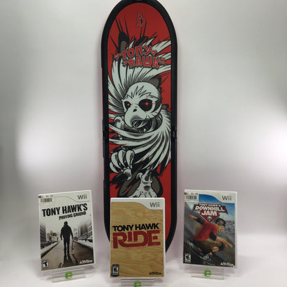 Nintendo Wii Tony Hawk's Birdhouse Wireless Skateboard Limited Edition w/ Dongle