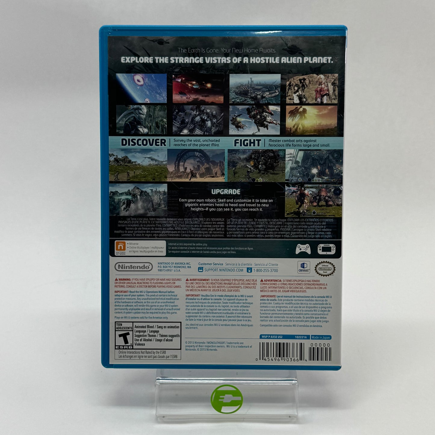 Xenoblade Chronicles X (Nintendo Wii U, 2015)