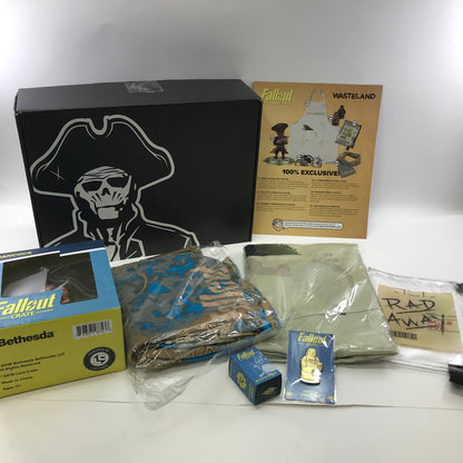 Fallout Loot Crate #6 Wasteland w Original Box and All Inserts Complete