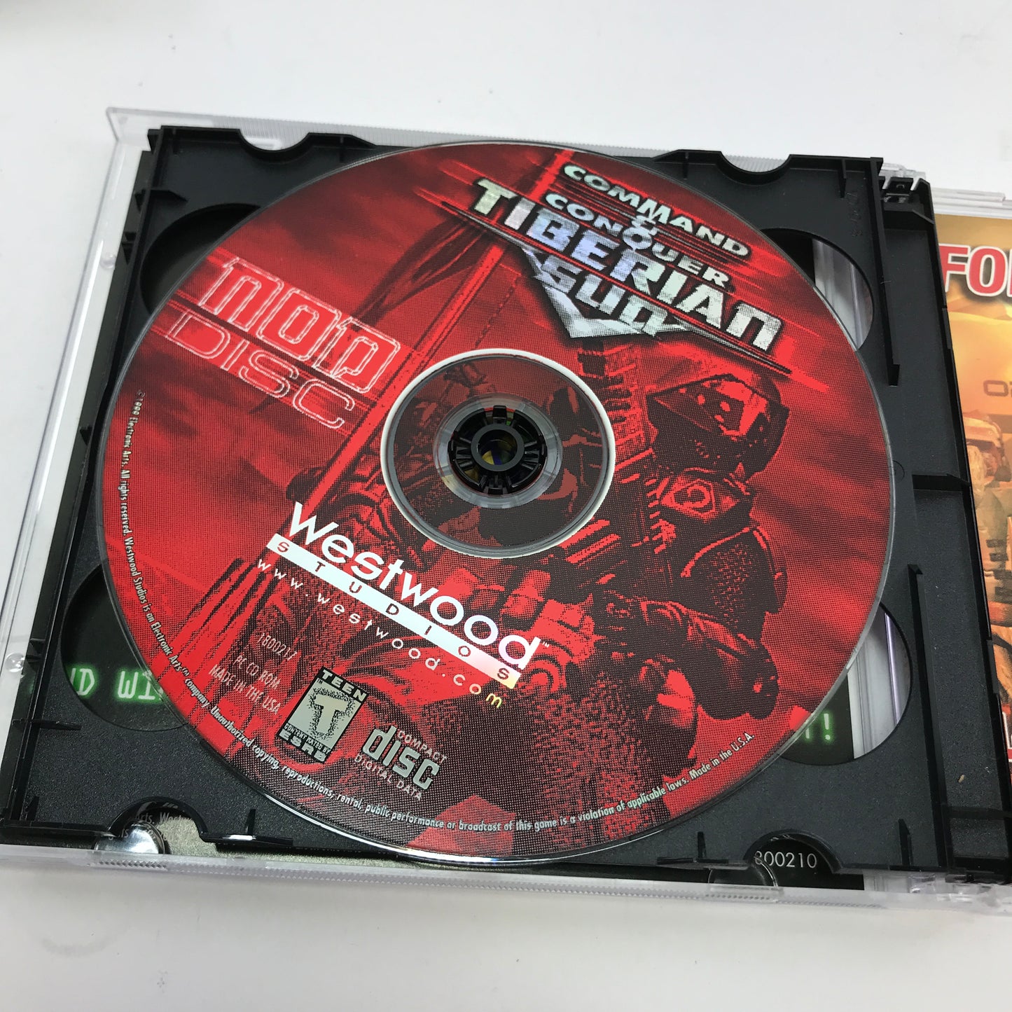 Command & Conquer: Tiberian Sun (PC, 1989) Complete in Original Big Box CIB