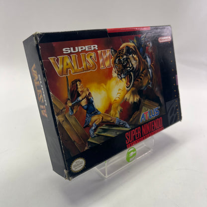 Super Valis IV (Super Nintendo SNES, 1993) Complete In Box CIB