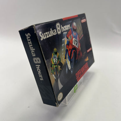 Suzuka 8 Hours (Super Nintendo SNES, 1994) Complete In Box CIB