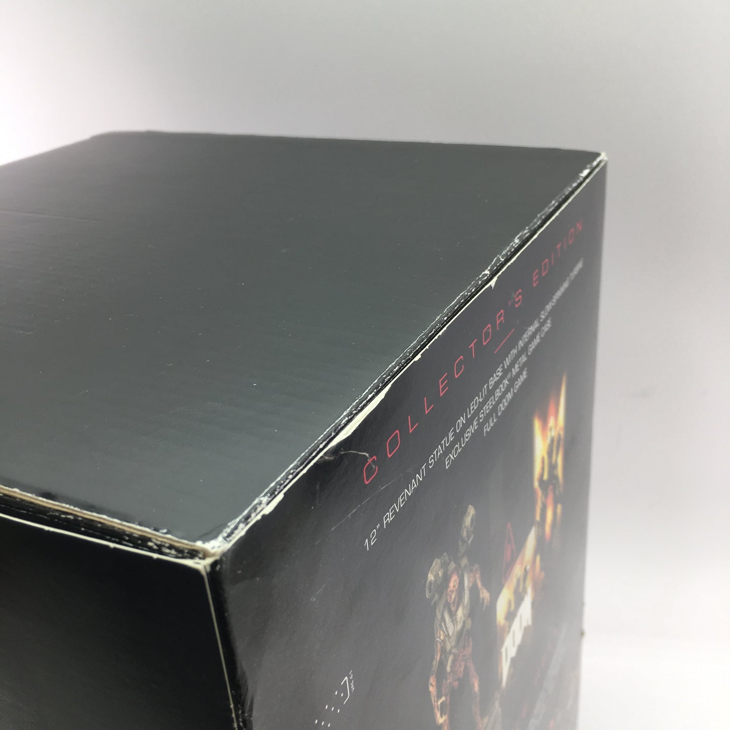 Doom [Collector's Edition] (PC, 2016) Revenant Statue, Box, Game, No Cards