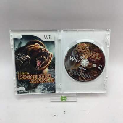 Cabela's Shotgun Controller for Wii Systems w 2 CIB Games