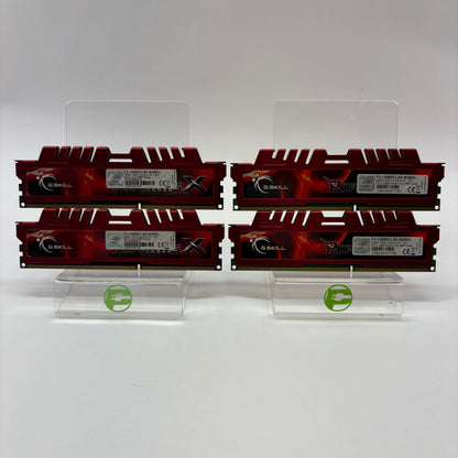 G.Skill RipJaws 16GB (4×4GB) RAM DDR3 1600MHz F3-12800CL9D-8GBXL