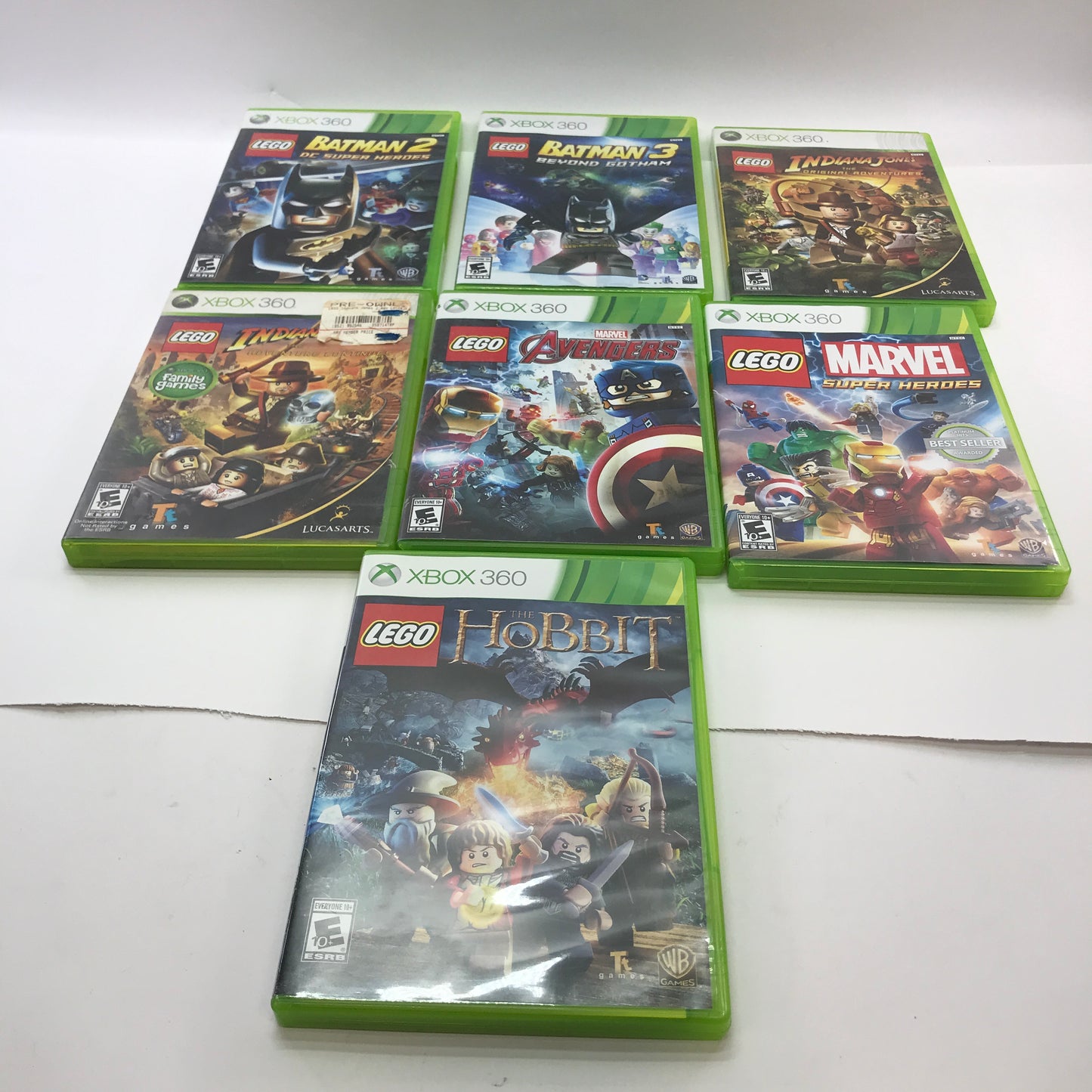 Lego Collection, All CIB, Microsoft Xbox 360 Games [Batman, Hobbit and More]