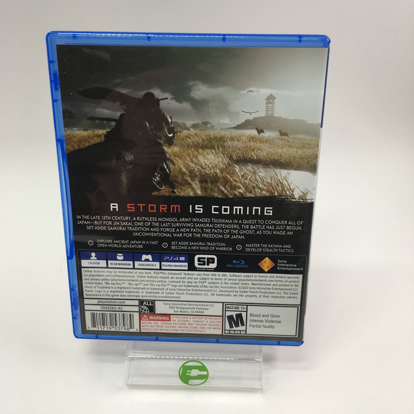 Ghost of Tsushima [Launch Edition] (Sony PlayStation 4 PS4, 2020) CIB