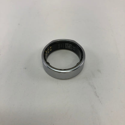 Oura Gen 3 Ring Size 12 Heritage Silver Smart Ring With charger