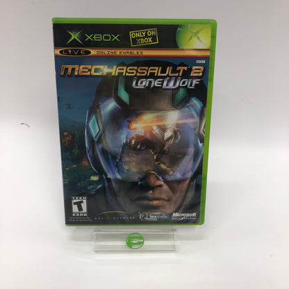 MechAssault 2 Lone Wolf (Microsoft Xbox, 2004) Complete in Original Box w Manual