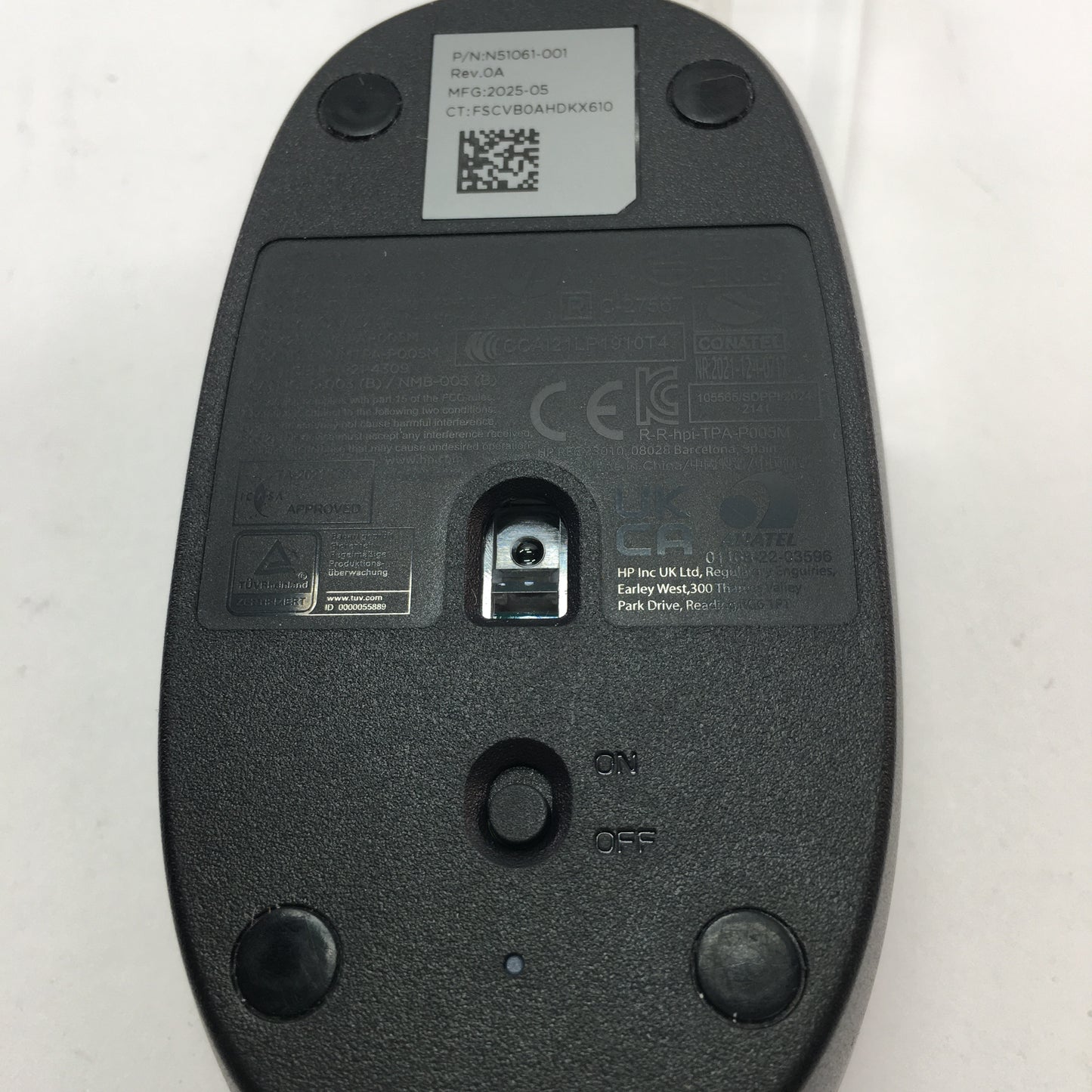 HP 510 Wireless Keyboard Wireless Keyboard Mouse Combo TPA-P005K Working