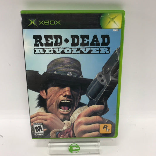 Red Dead Revolver (Microsoft Xbox, 2004) Complete in Box w Registration Card CIB