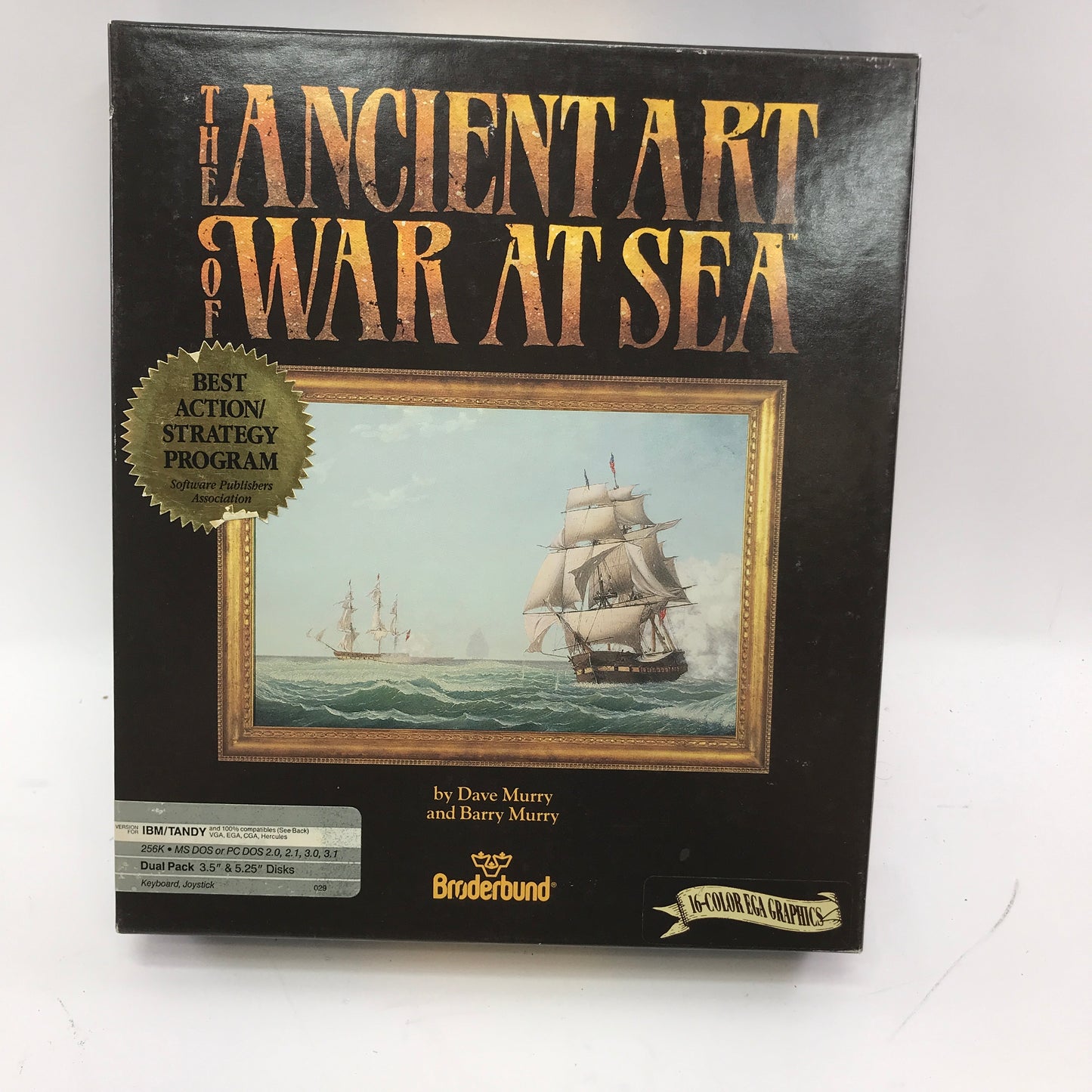 The Ancient Art of War at Sea (PC, 87) in Original Box w Manuals