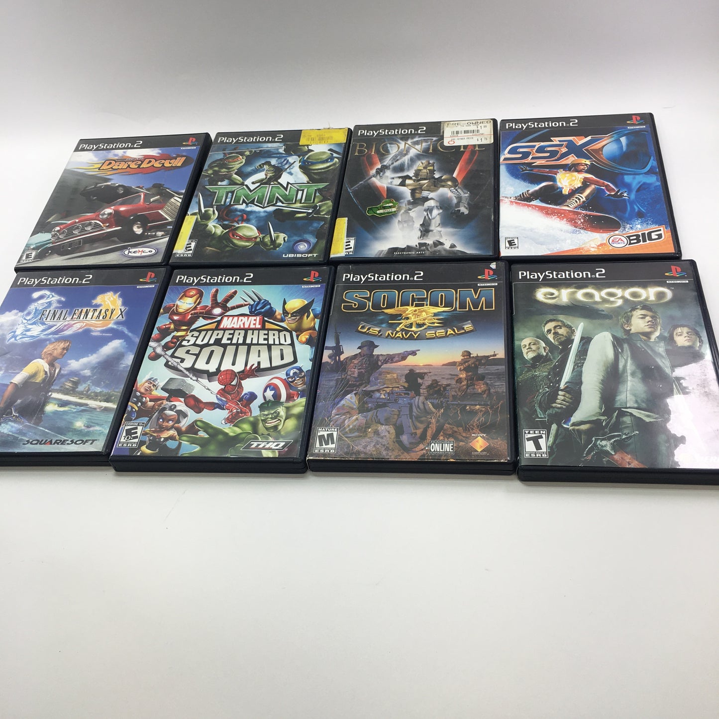 Lot of 79 Sony PlayStation 2 PS2 Games [Call of Duty, Kingdom Hearts and More]