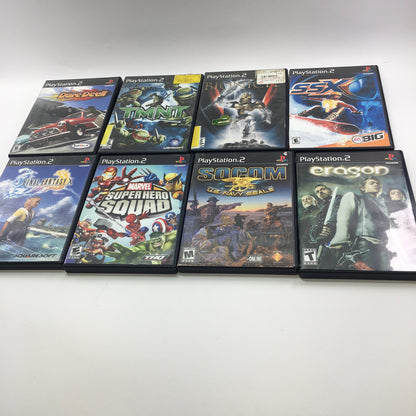Lot of 79 Sony PlayStation 2 PS2 Games [Call of Duty, Kingdom Hearts and More]