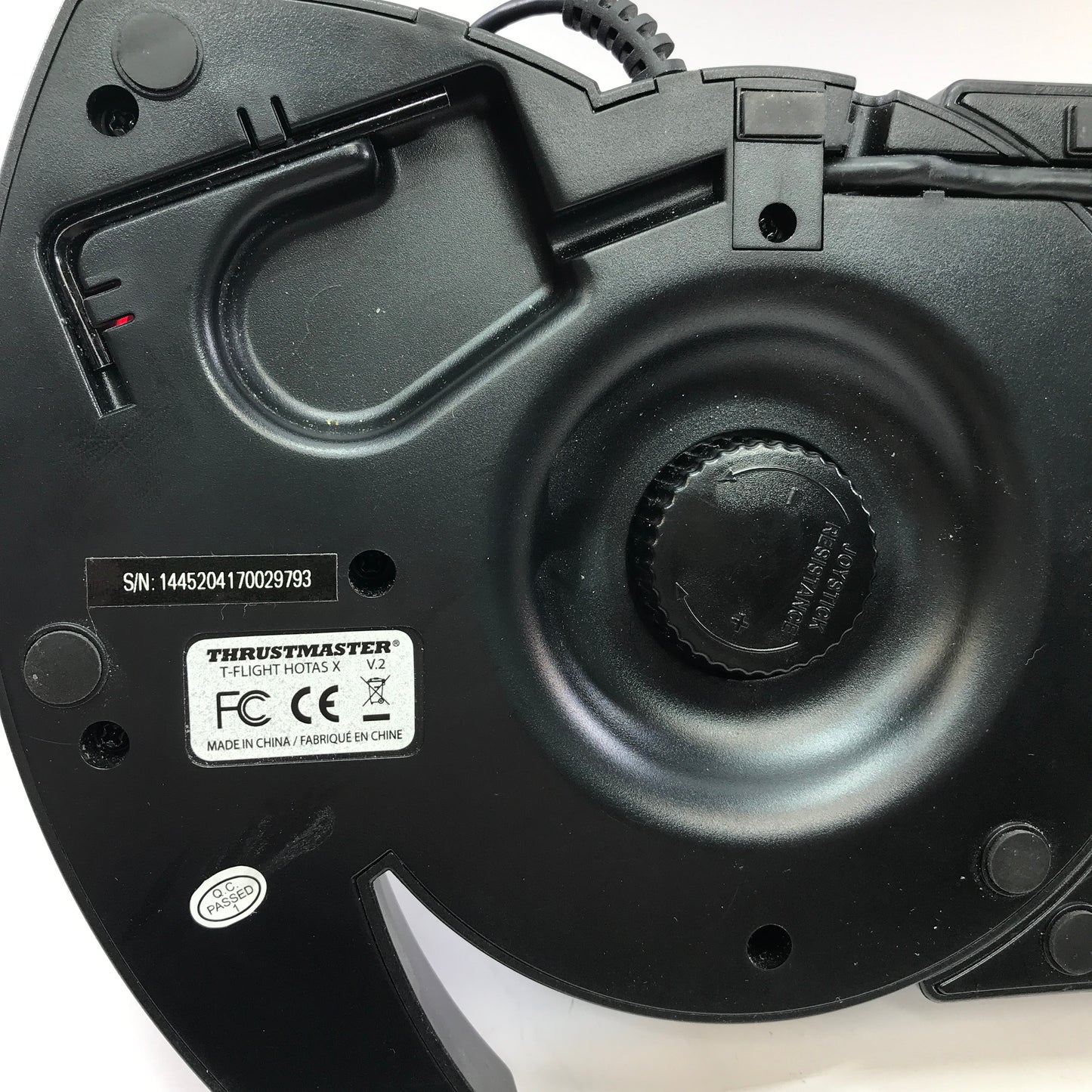 Broken Thrustmaster T-Flight Hotas X V.2 Flight Simulator Controller READ