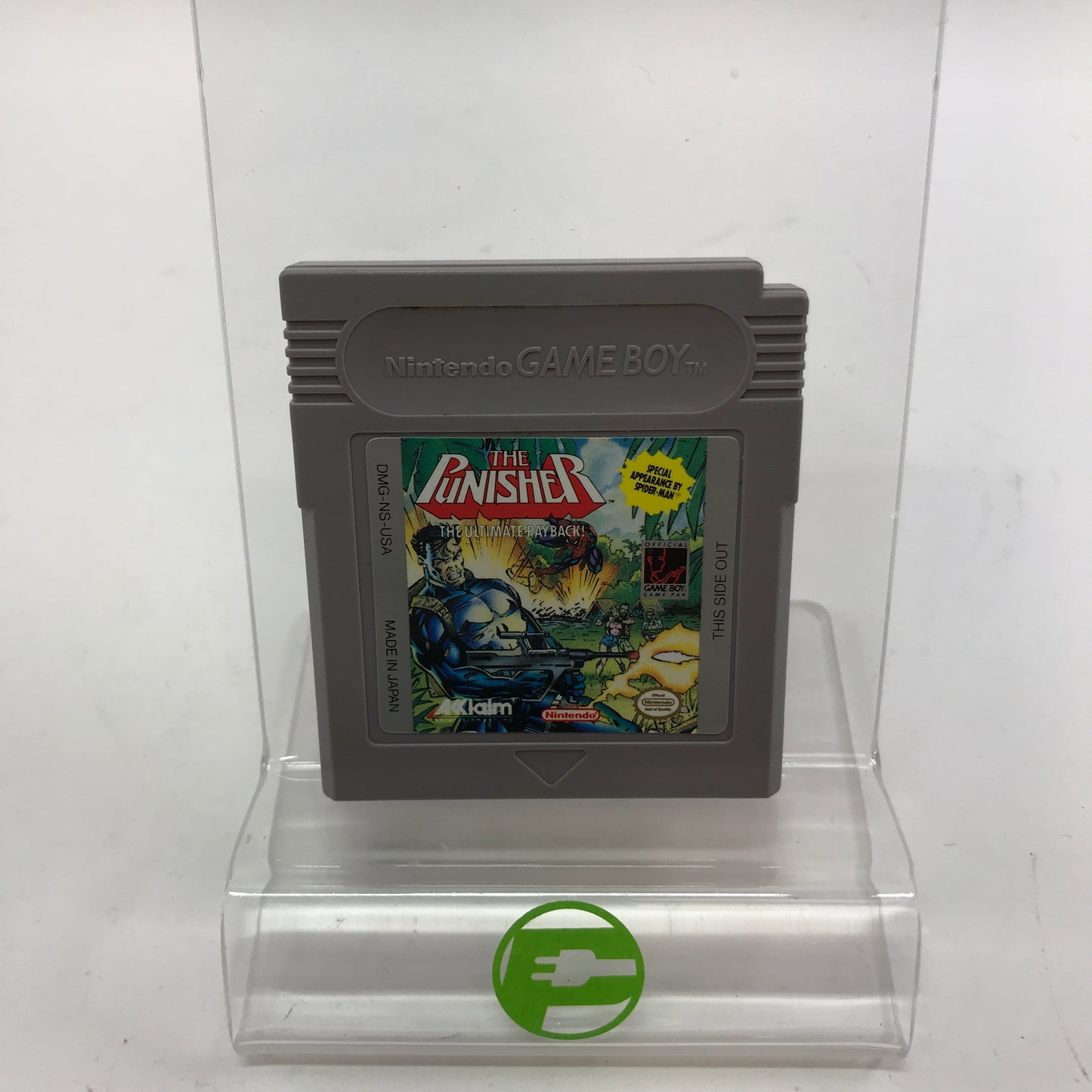 The Punisher (Nintendo GameBoy, 1990) Cartridge Only