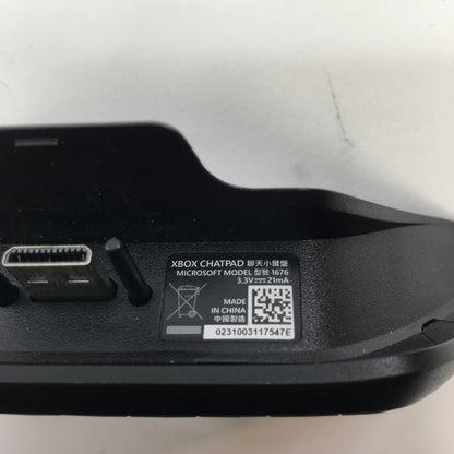 Microsoft Xbox Chatpad Black 1676 For Original Xbox