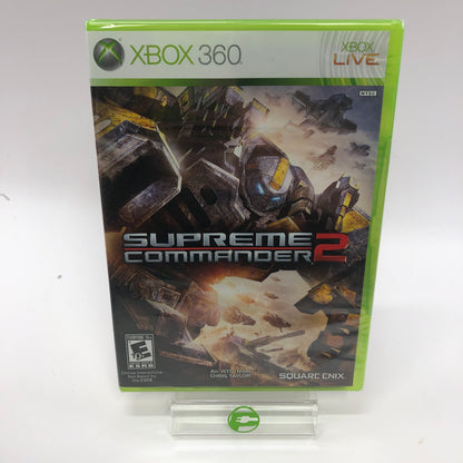 New Supreme Commander 2 (Microsoft Xbox 360, 2010) Factory Sealed