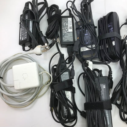 Lot of 12 - HP, Dell, Apple, Lenovo, LiteOn Computer Power Supply Adapters