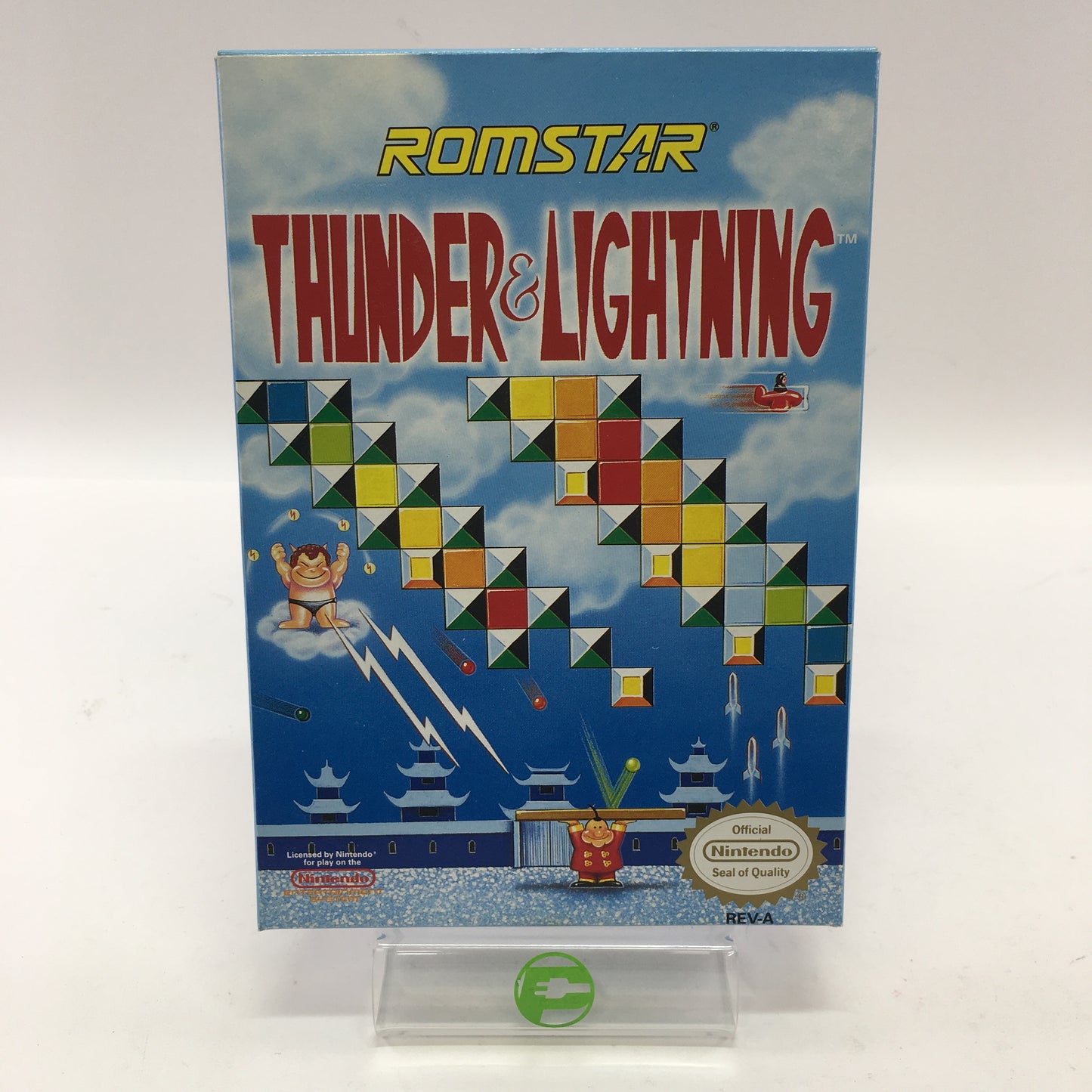 Thunder and Lightning (Nintendo NES, 1985) Tested Works