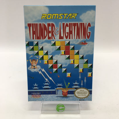 Thunder and Lightning (Nintendo NES, 1985) Tested Works