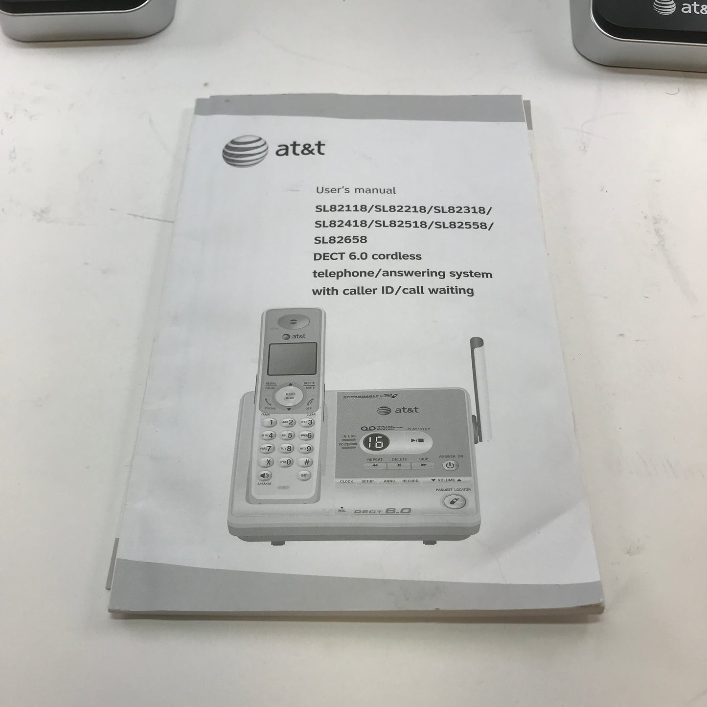 Panasonic SL82318 DECT 6.0 Cordless Telephone/Answering System with Caller ID