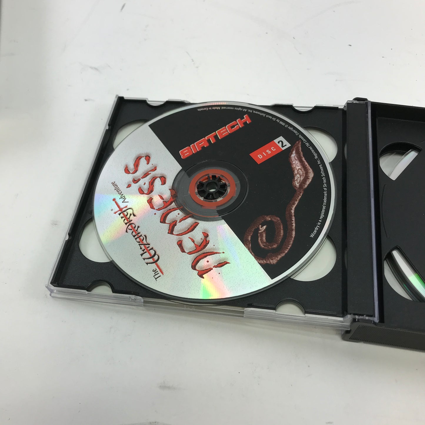 The Wizardry Adventure Nemesis (PC, 1996) Complete in Original Box w Manuals CIB