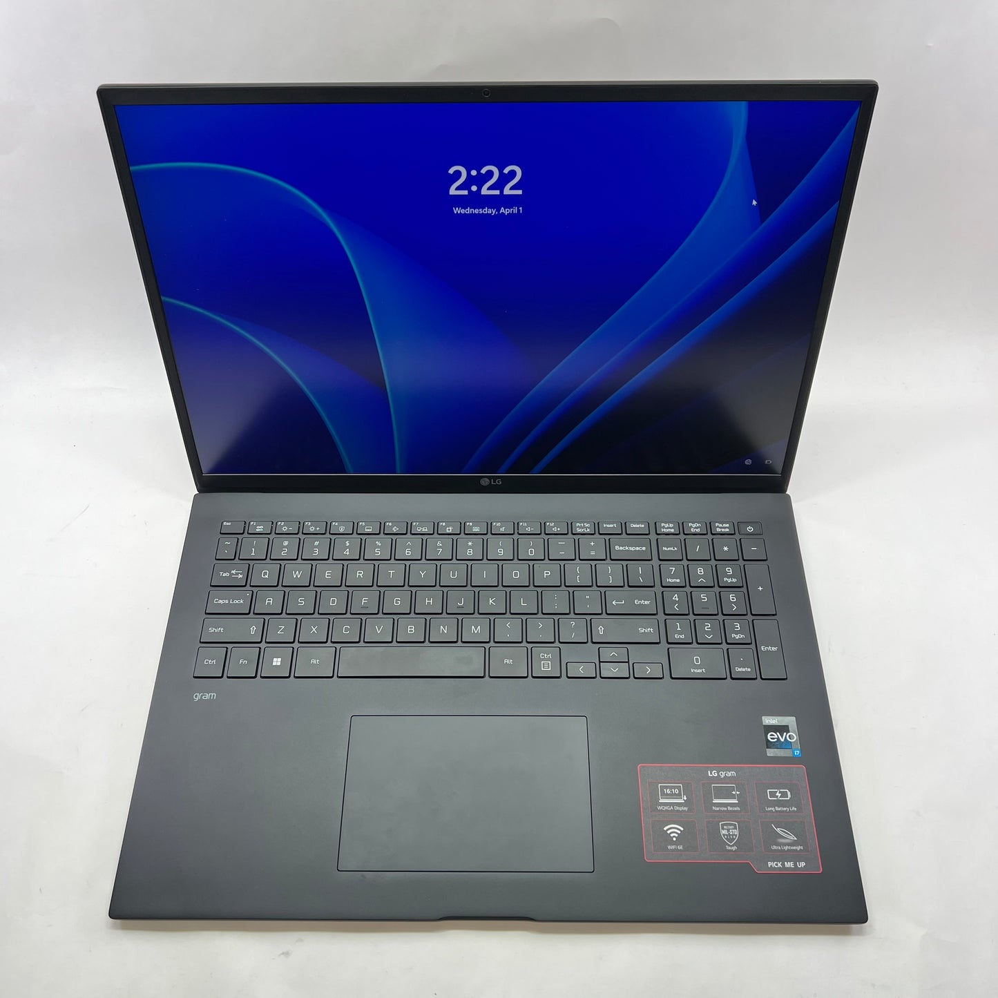 LG Gram 17ZB90R 17" i7-1360P 2.2GHz 16GB RAM 1TB SSD