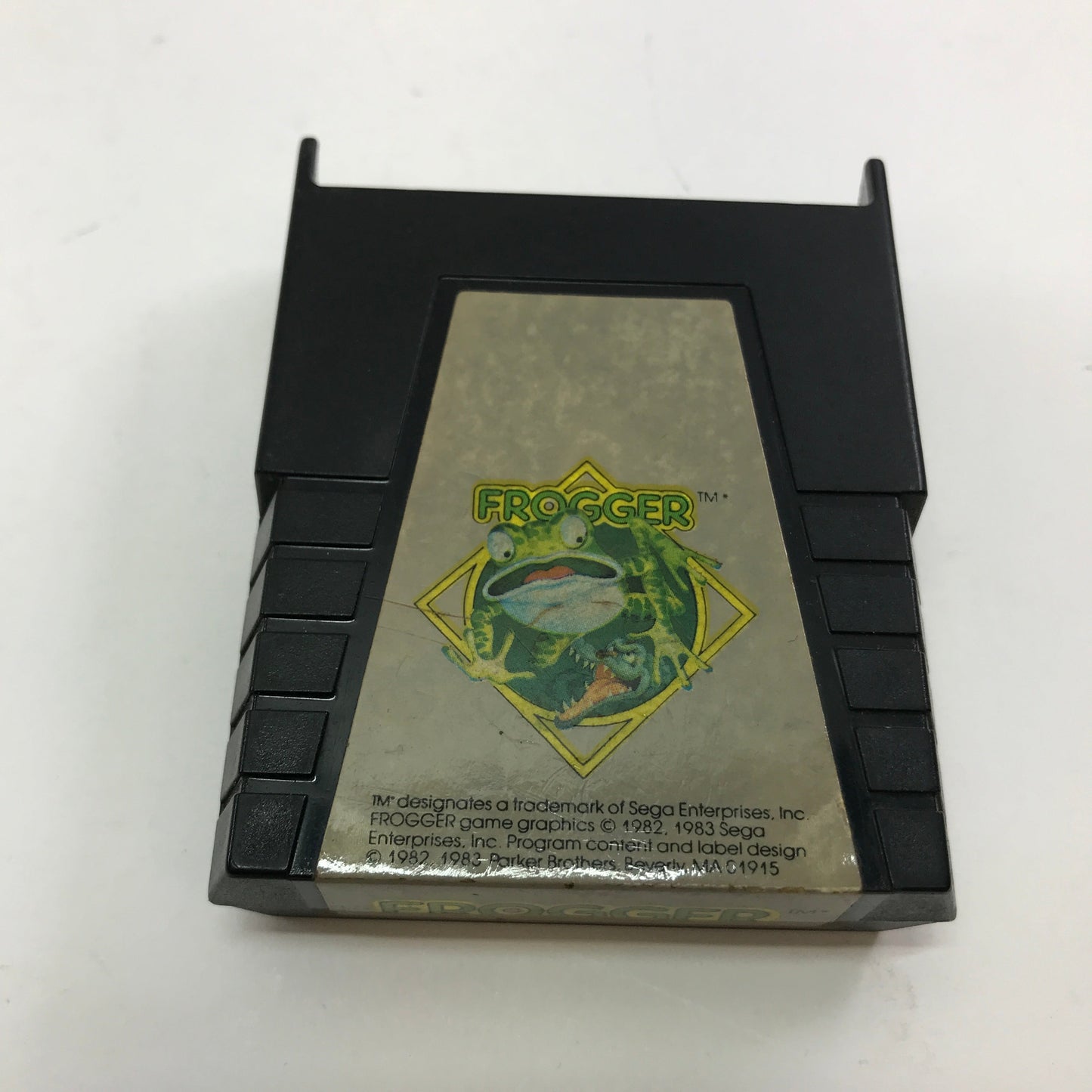Frogger (Atari 400, 1979) Cartridge and Manual Only