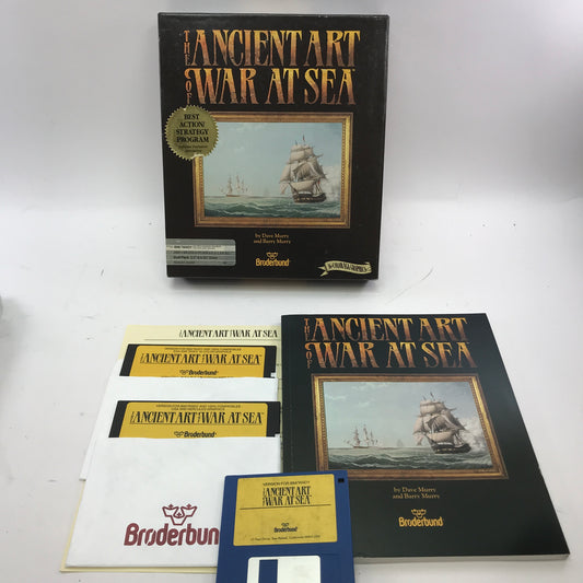 The Ancient Art of War at Sea (PC, 87) in Original Box w Manuals