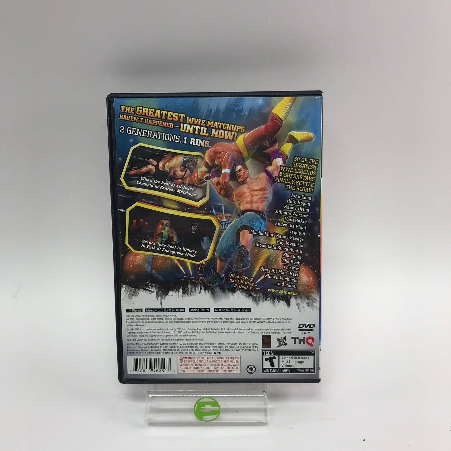 Smack Down vs Raw [06-11 and More] Sony PlayStation 2 PS2 Games