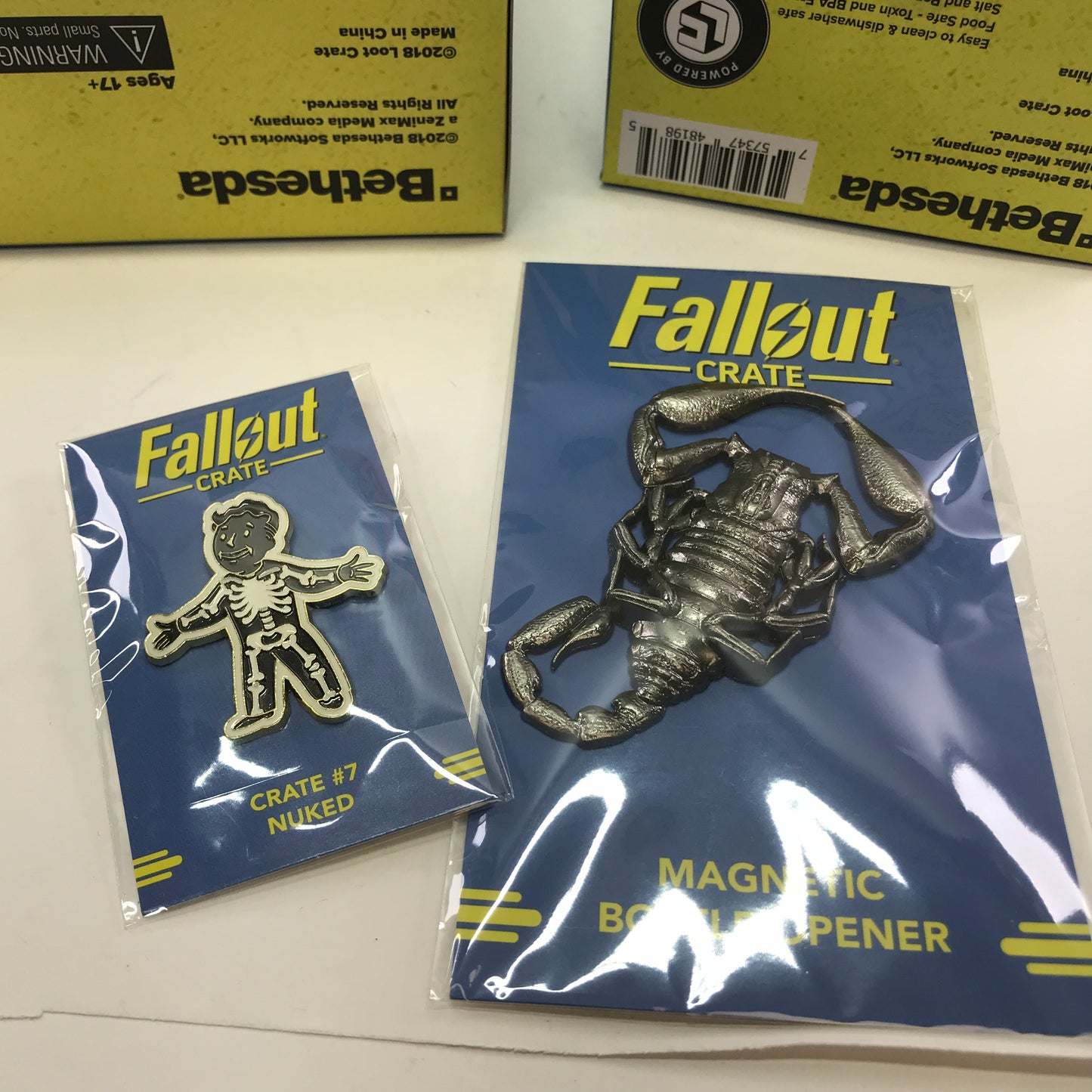 Fallout Loot Crate #7 Nuked Complete in Original Box w All Inserts