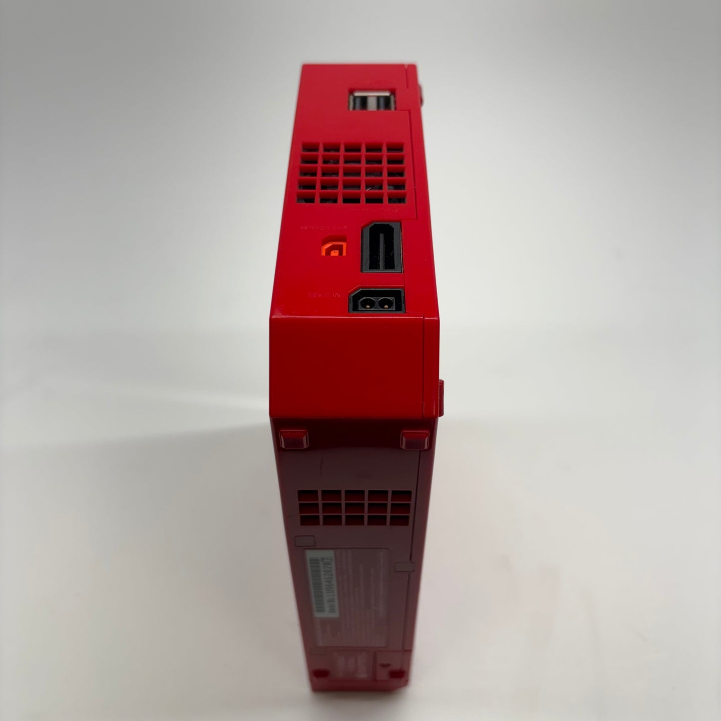 Nintendo Wii Console Gaming System RVL-001 Mario Red Edition