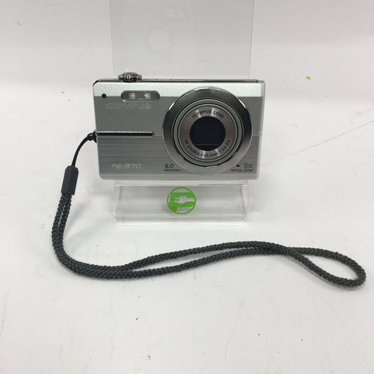 Olympus FE-370 8MP Compact Digital Camera Tested and Working
