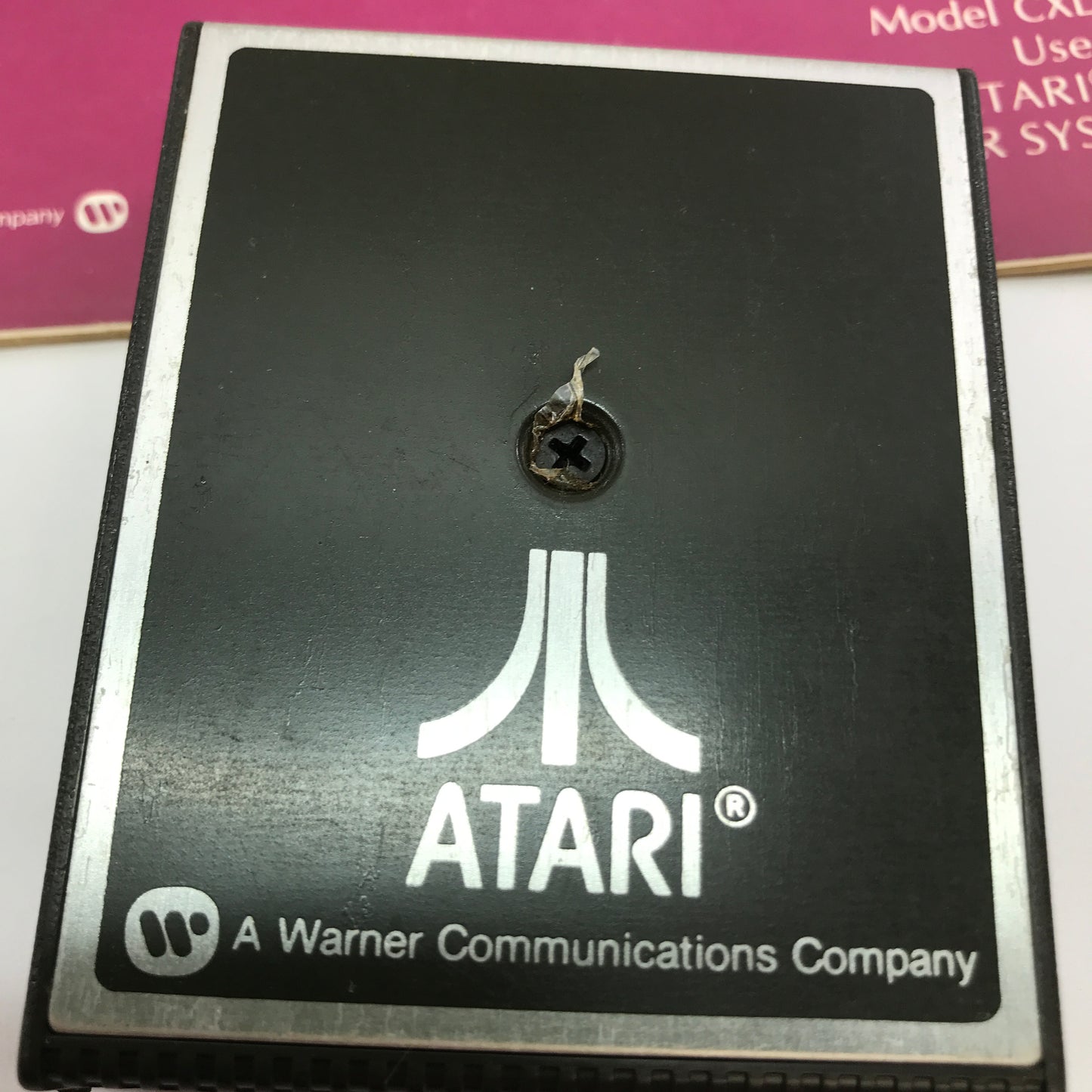 Asteroids (Atari 400, 1980) Cartridge and Manual Only