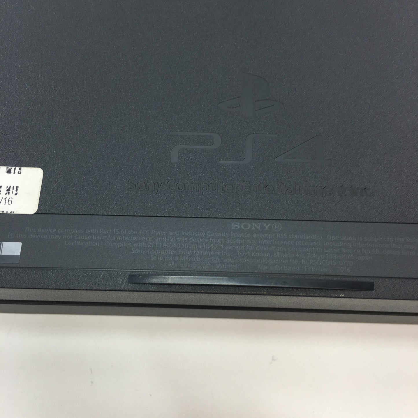 Sony PlayStation 4 PS4 500GB Black Console Gaming System Only CUH-1215A Working