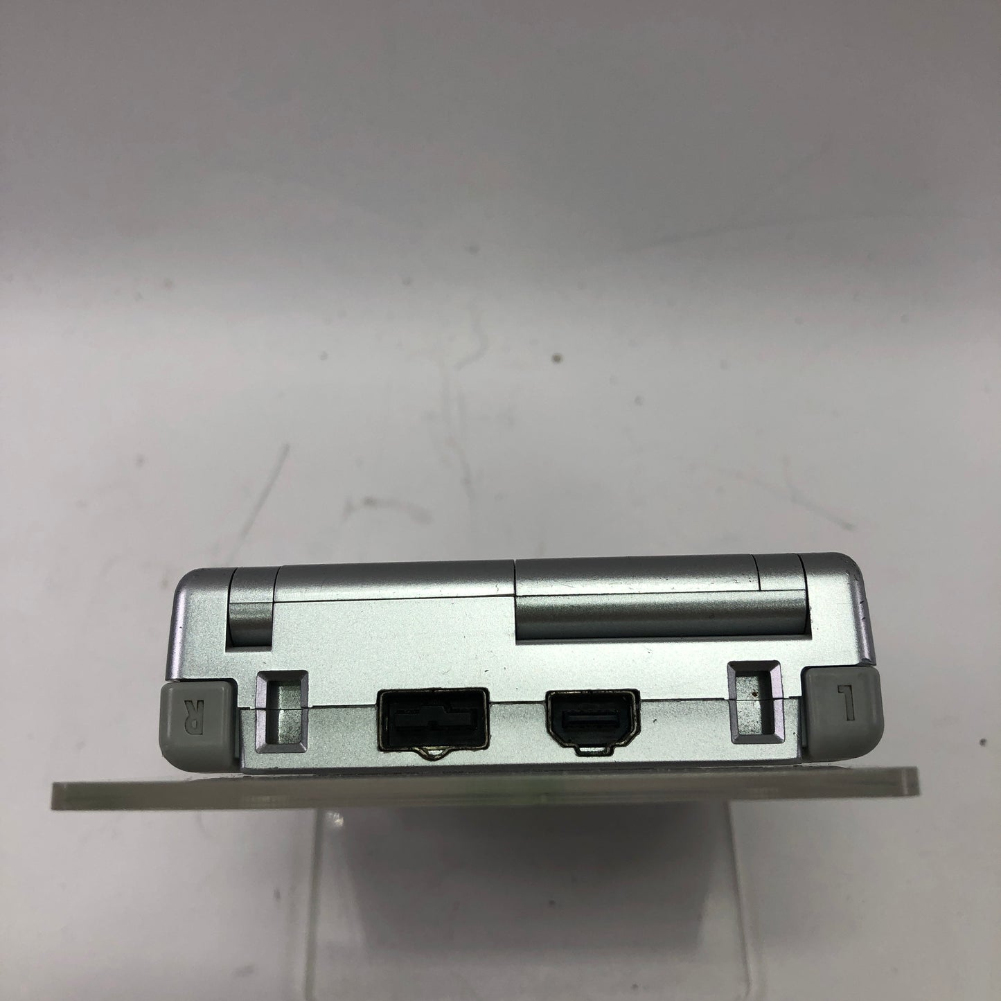 Nintendo Game Boy Advance SP Handheld Game Console AGS-001 Silver Tested