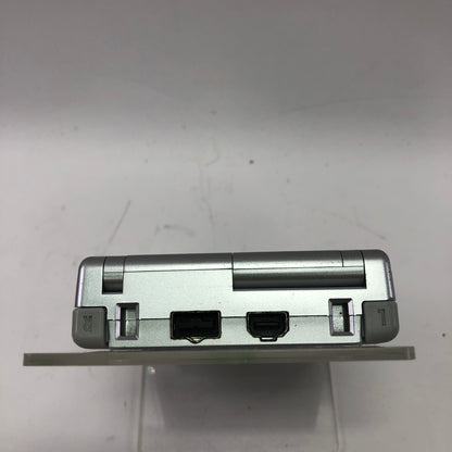 Nintendo Game Boy Advance SP Handheld Game Console AGS-001 Silver Tested