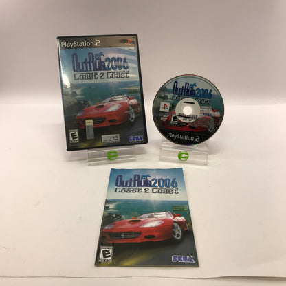 OutRun 2006 Coast 2 Coast (Sony PlayStation 2 PS2, 2006) Tested Works