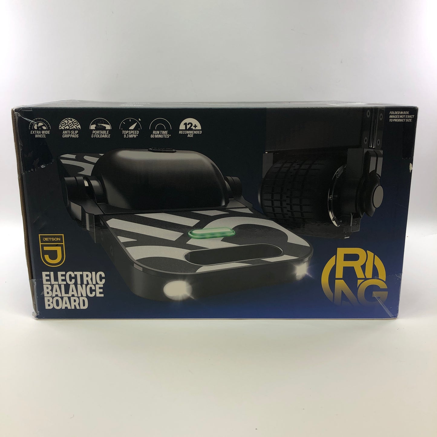 New Jetson J Ring Foldable Anti-Slip Electric Balance Board JRING-BLK