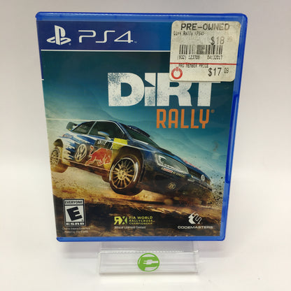 Dirt Rally (Sony PlayStation 4 PS4, 2016) w Original