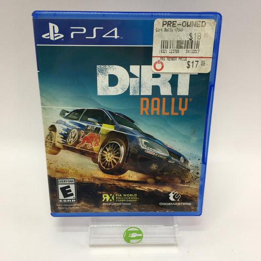 Dirt Rally (Sony PlayStation 4 PS4, 2016) w Original