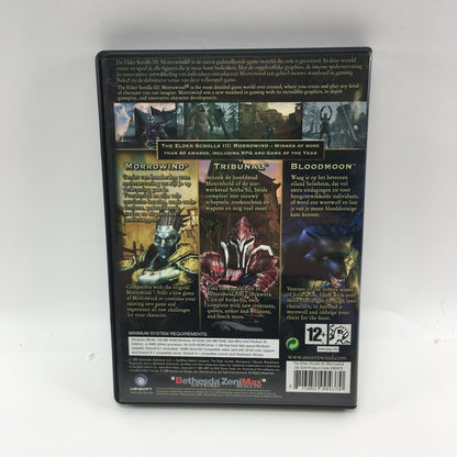 Elder Scrolls III Morrowind [Game of the Year] (PC) in Original Box No Manual