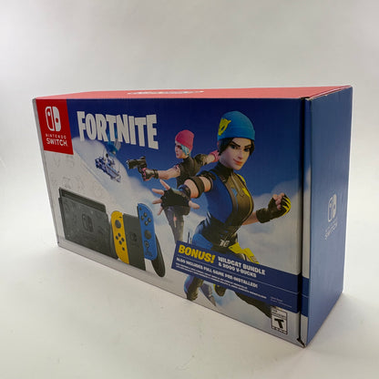 Nintendo Switch v1 Console Gaming System HAC-001 Fortnite Wildcat Edition